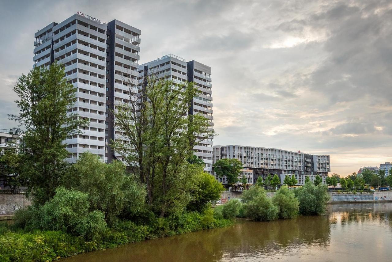 Apartamenty-Wroc Atal Towers Breslau Exterior foto